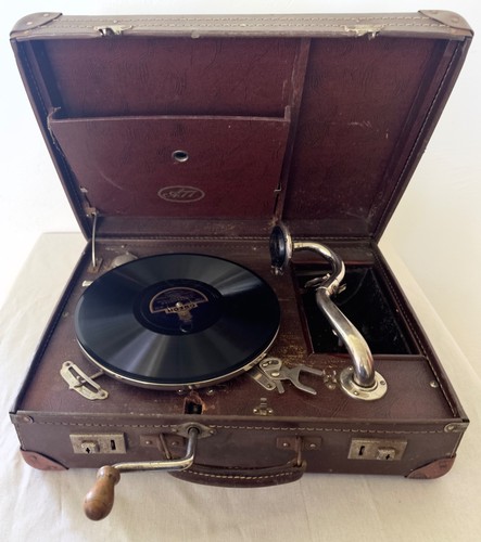 Koffer gramophon - koffer,