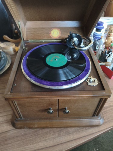 Antik grammophon - antik,