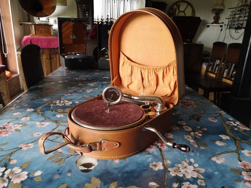 Grammophon koffergrammophon - grammophon,