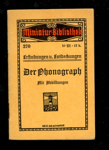 Der phonograph reihe - der,