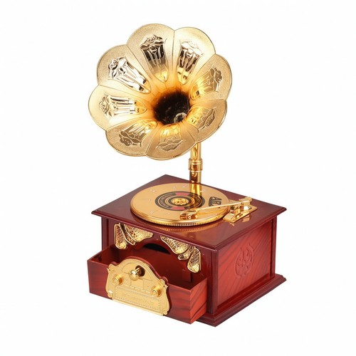 Grammophon spieluhr mit - spieluhr,
