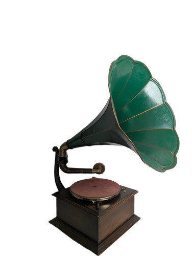 Gramofon patefon tubowy - gramofon/patefon,