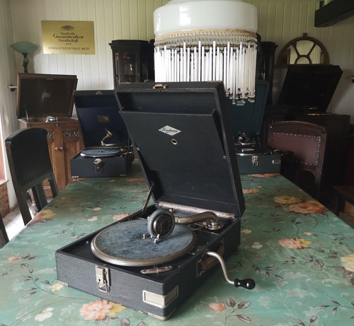 Grammophon koffergrammophon - grammophon,