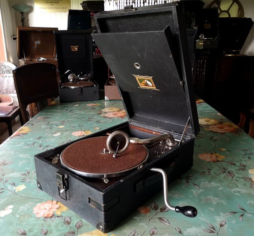 Grammophon koffer his masters - his,