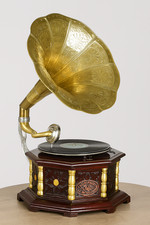 Vintage Grammophon Deko –
