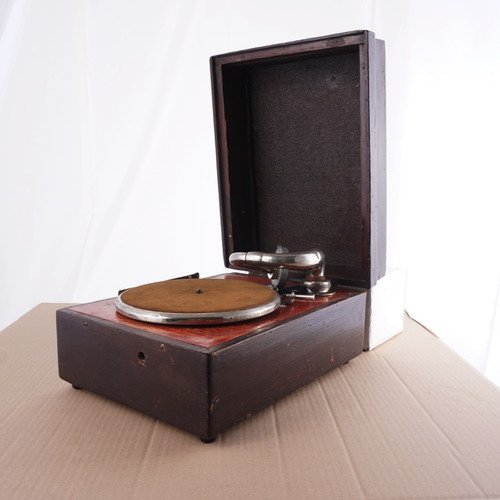 Antikes koffergrammophon - koffergrammophon, –