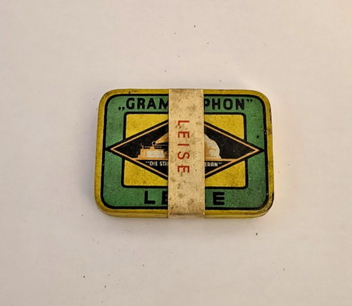 Grammophon dose leise mit - grammophon-dose, "leise"